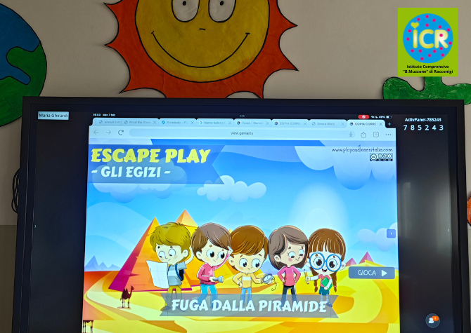 ESCAPE PLAY EGIZI- istitutocomprensivomuzzone